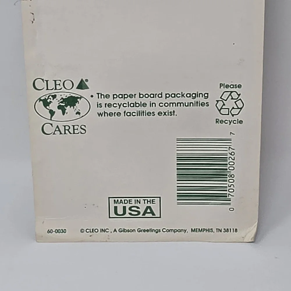 NOS 3 Packs Sealed Vintage Christmas Gift Tags Courier & Ives Cleo Papercraft